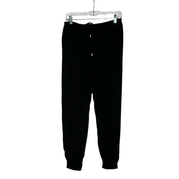 H&M Divided black baggy pull on pants size 6 - Picture 1 of 12